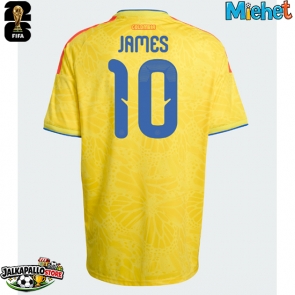 Kolumbia James Rodriguez #10 Kotipaita MM-kisat 2026 Lyhythihainen